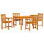 Ensemble repas 5 pièces vidaXL-1245764431
