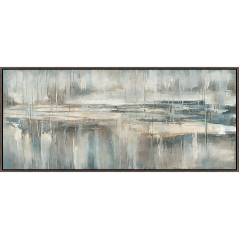 Restless Sea Painting by Jacob Lincoln, 25.75" H x 55.75" W, Image Brush Gel