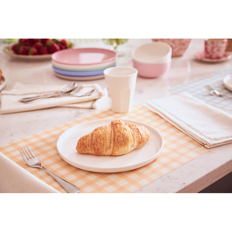 Ensemble de 2 assiettes | Ivoire, Ivoire ivoire