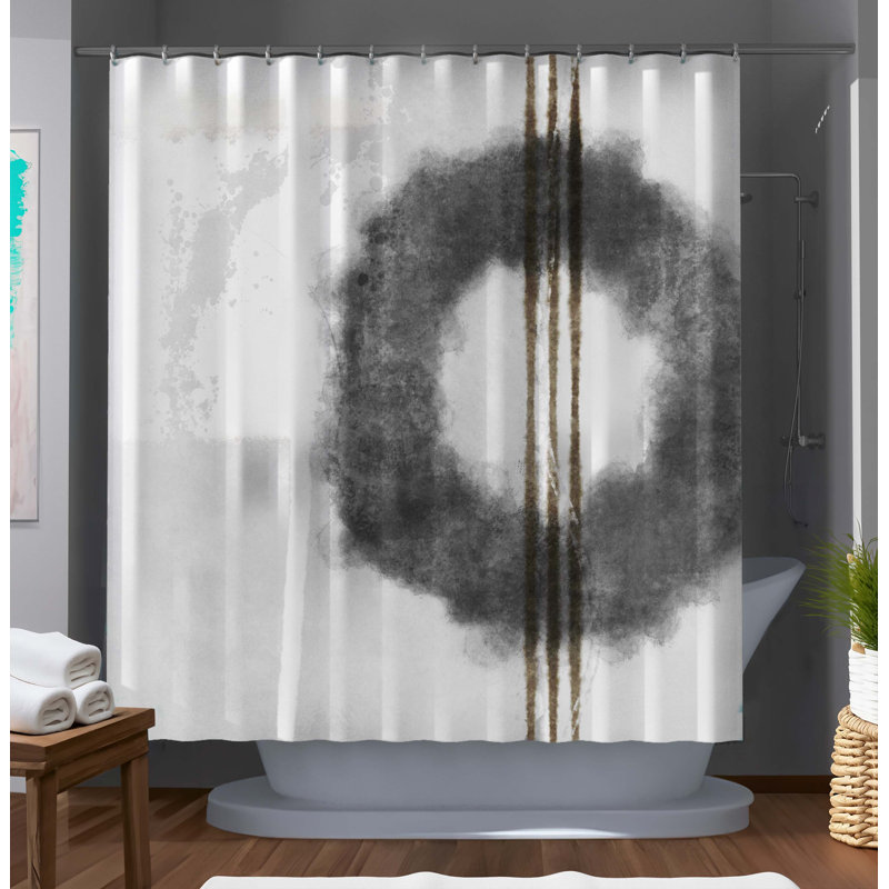 Rideau de douche de conception incontestablement raffiné