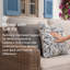 Canapé d'extérieur avec coussin Anikyn