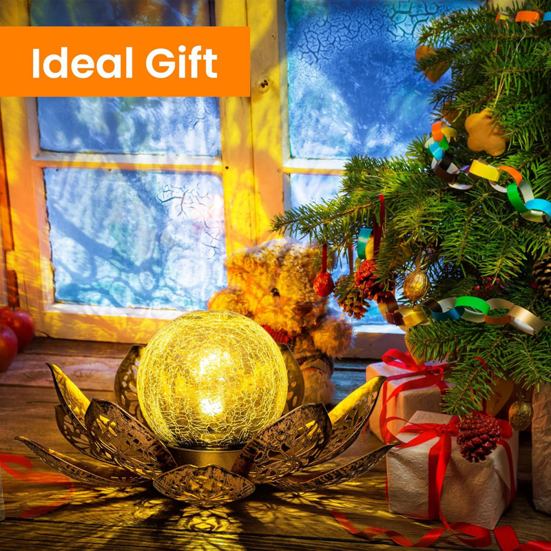 5.5'' Solar Powered Integrated LED Outdoor Floor Lamp