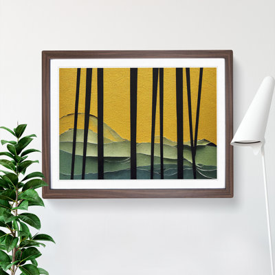 Dazzling Forest - Framed Print