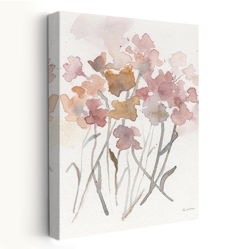 Mélange de printemps minimaliste et contemporain II, H 24 po x l 16 po