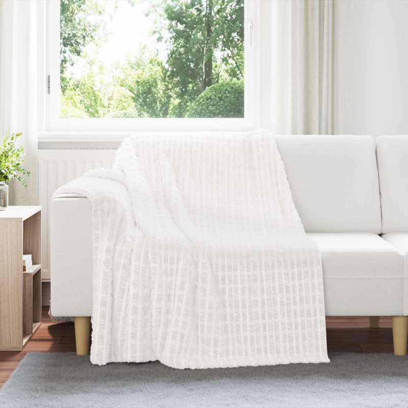 5.2-31 Throw Blanket, 200cm x 150cm, White