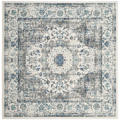 Tapis oriental ivoire / gris Farnborough