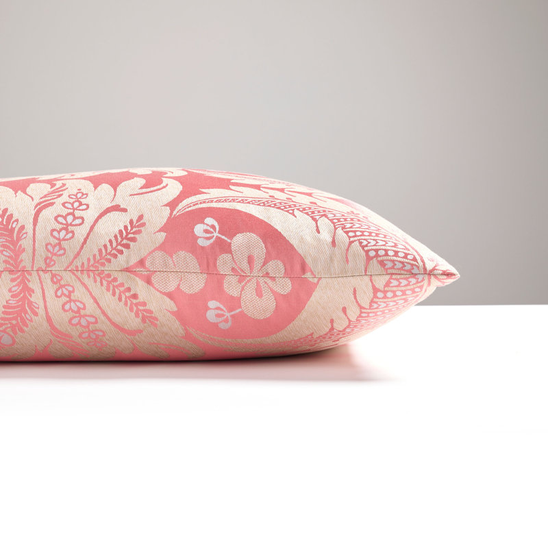 Estate Square Pillow Cover & Insert, Petal