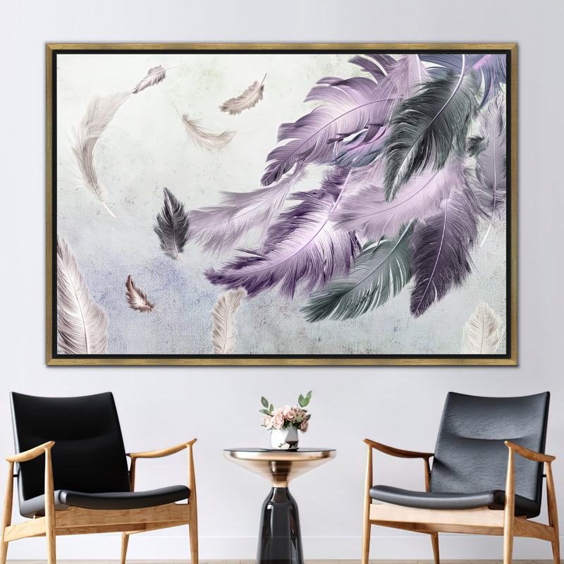 Print on Canvas, 25 cm H x 35 cm W, Gold Floater Framed