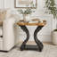 Table de bout en sablier French Country
