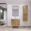 Ensemble de meuble-lavabo mural simple 30 po Foushee-2037702945-2049134195