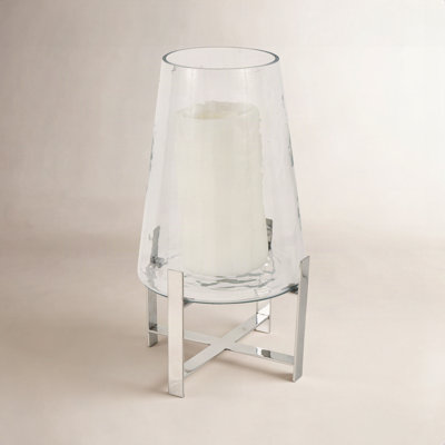 Shantel Aluminum Hurricane Candle Holder