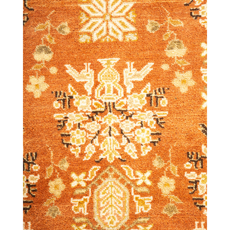 Classic One-of-a-Kind 6' 1" x 8' 10" Hand Knotted Area Rug