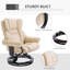 Alsup 80cm Wide Ergonomic Recliner-392612423