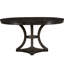 Table de salle à manger extensible 5 pièces, 4 chaises rembourrées, pieds en bois massif, dossiers rembourrés de 2 po, plateau de table en placage de chêne, pour 5 salons ronds fonctionnels avec finition, peut accueillir 6 personnes,