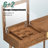 43.3" Classic Wood Makeup Vanity Set