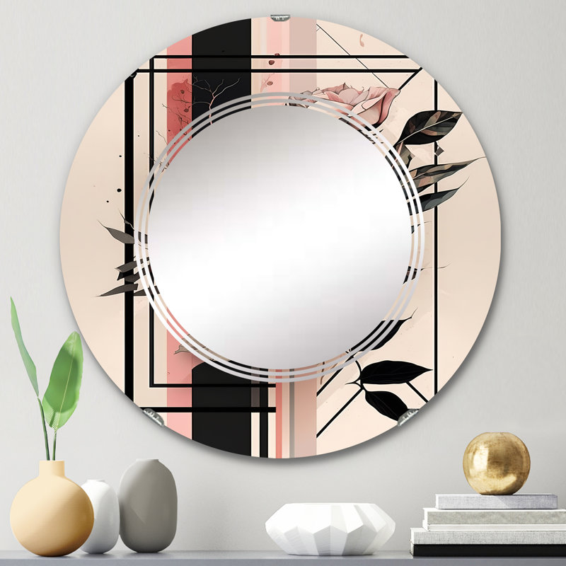 Miroir mural Octaviano, 24 po x 24 po