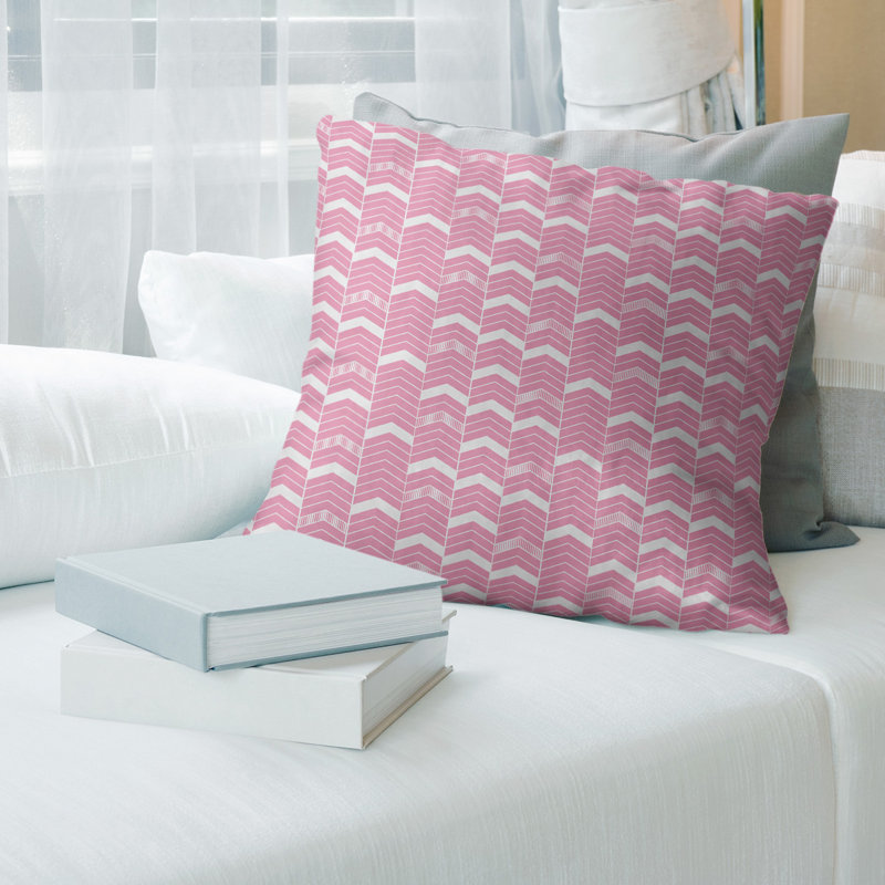 Coussin Rhonda Cheval, H 18 po x l 18 po, Bourre en polyester, Simple rose