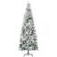 Arbre de Noël artificiel pin clair enneigé 9 pi avec branches réalistes et 1084 pointes