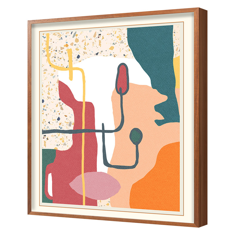 Terrazzo 2 Print by THE Studio, 41" H x 34" W