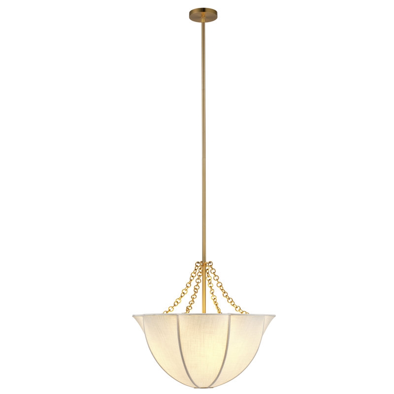 Aire Chandelier, Off-White