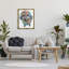 «Bold Terrier Dog Pet», art mural sur toile flottante par Jen Seeley-608659428-608659435
