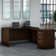 Series C 60W L Shaped Desk with 3 Drawer Mobile File Cabinet