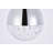 Carilyn 1 - Light LED Teardrop Pendant-743247130
