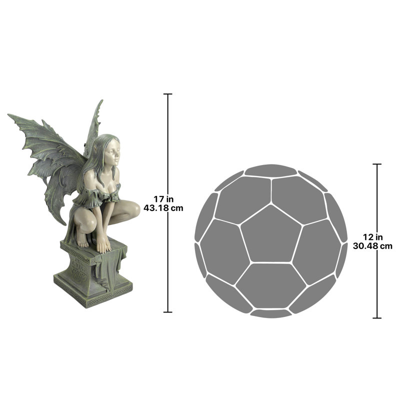 Statue de jardin perché celtique