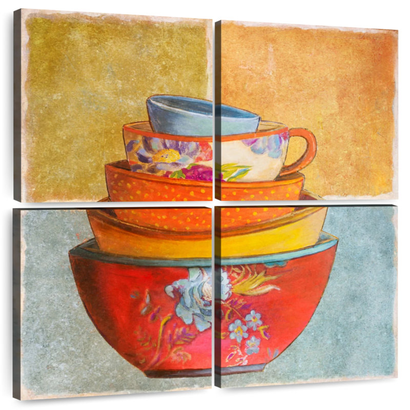 Senne Collage Bowls I