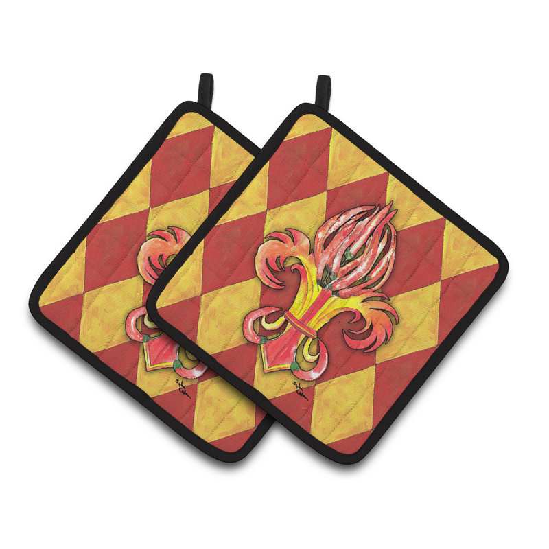 Caroline's Treasures Polyester Potholder Set