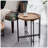 Estelle Solid Wood Tray Top End Table