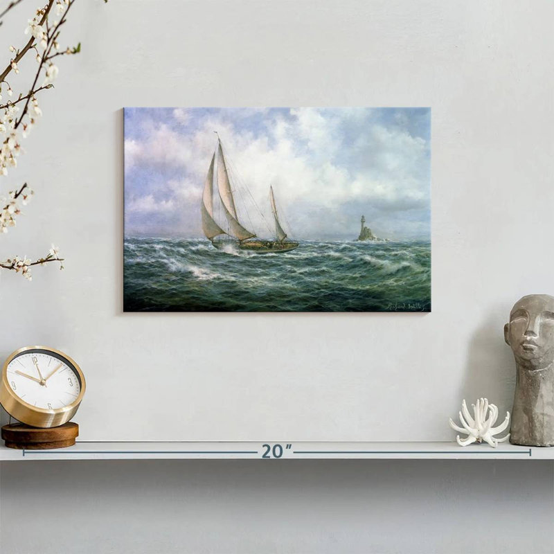 Mehar Fastnet Abeam, 8" H x 12" W