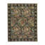 Hand-Knotted High-Quality Black and Brown Area Rug