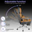 Fauteuil président ergonomique inclinable avec repose-pieds Sachar-950882527