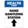 Signmission Health First Hand Sanitizing Station Safety Sign 