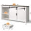 Armoire de cuisine autoportante de 60 po de largeur, garde-manger avec placard et tiroir-1336762572