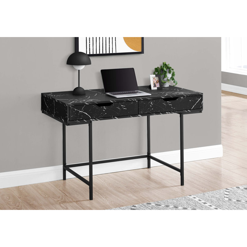 Bureau d'ordinateur, Noir / blanc