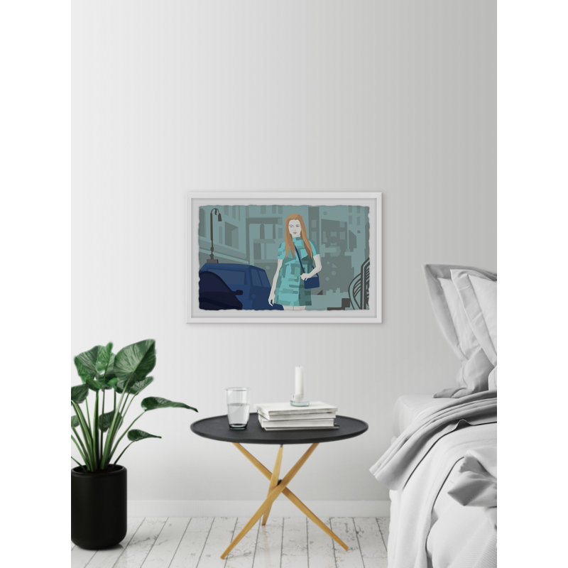 Travel in Fashion 1 Piece Single Picture Frame Wall Art, 20 cm H x 30 cm W x 4 cm D