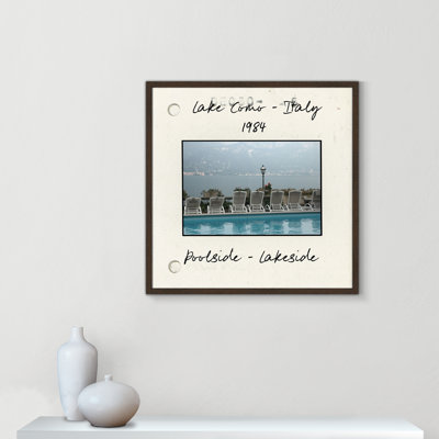 Travel Slide Collection "Lake Como, Italy" Print