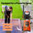 4200psi Max 3.0 Gpm Electric High Pressure Washer, Power Washer With Hose Reel, Car Wash Machine With 4 Quick Connect Nozzles, Foam Cannon, For Cars, Patios, And Floor Cleaning