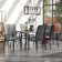 Alyah 6 - Person Metal Patio Dining Set with Rectangular Table