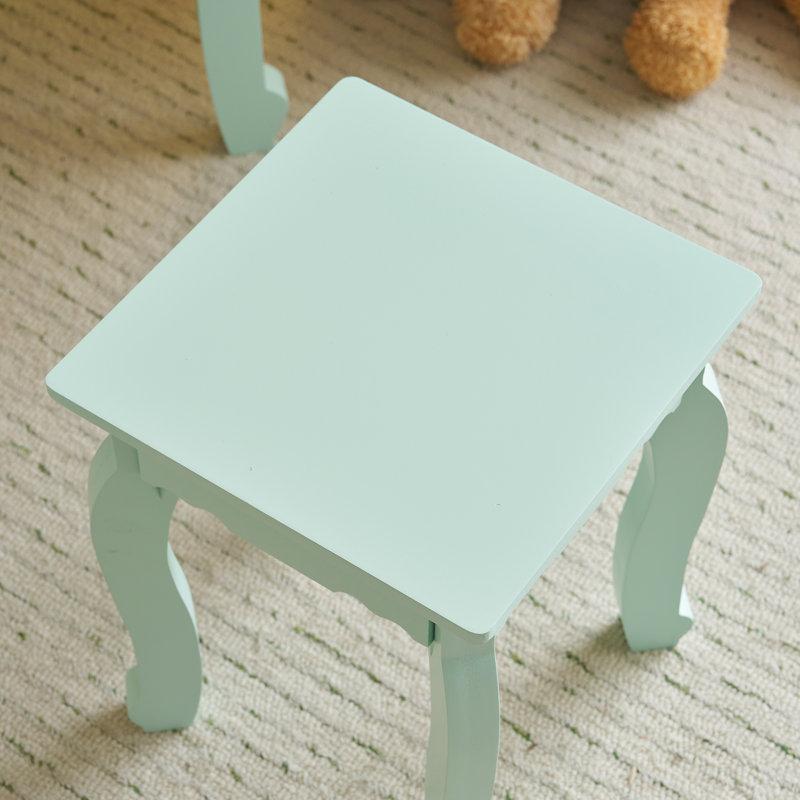 Ensemble de coiffeuse pour enfant, Vert
