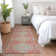 Machine Washable Indoor/Outdoor Christain ACN1449 Salmon Rug