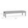 Waterfall Waiting Reception 3 Seat Bench Metal Frame