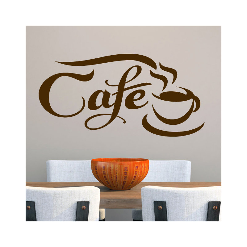Adhésif décoratif café, Brun