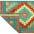 Bobbee Wool Geometric Indoor Rug