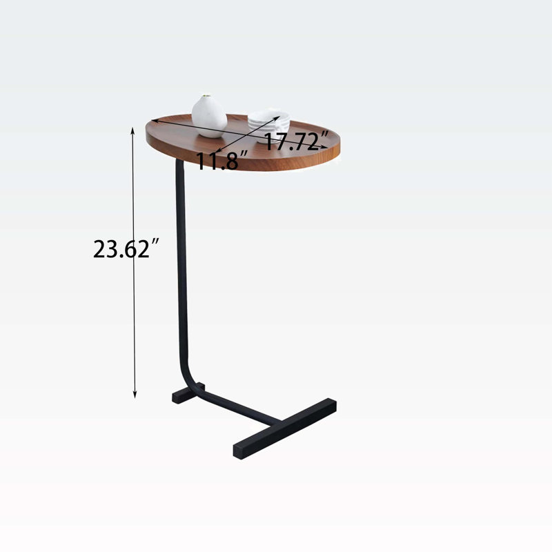 C-shaped Side Table