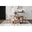 Table de salle à manger extensible 5 pièces avec chaise-223974918-223974917