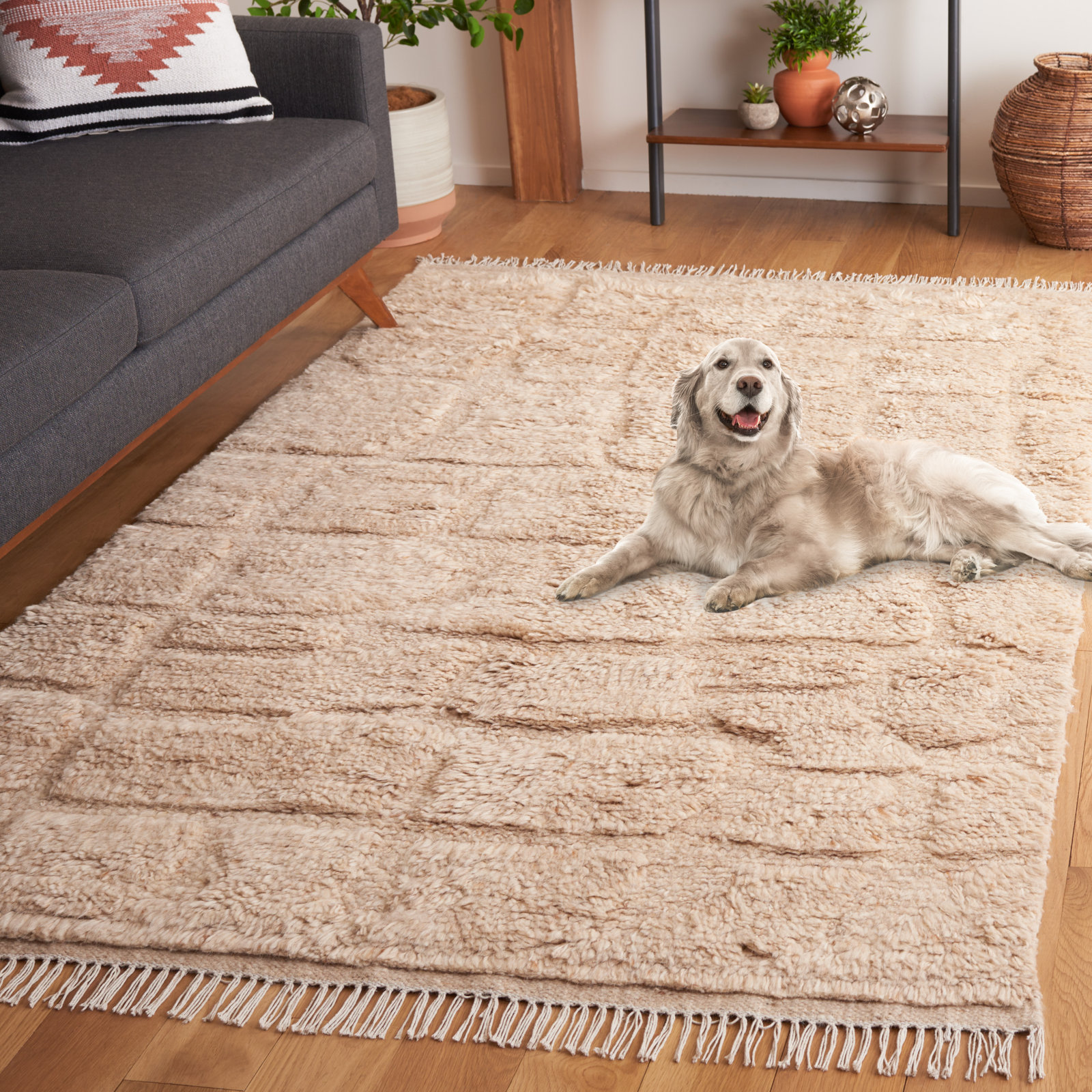Alexei Hand-Woven Rug, Rectangle 5' x 8'