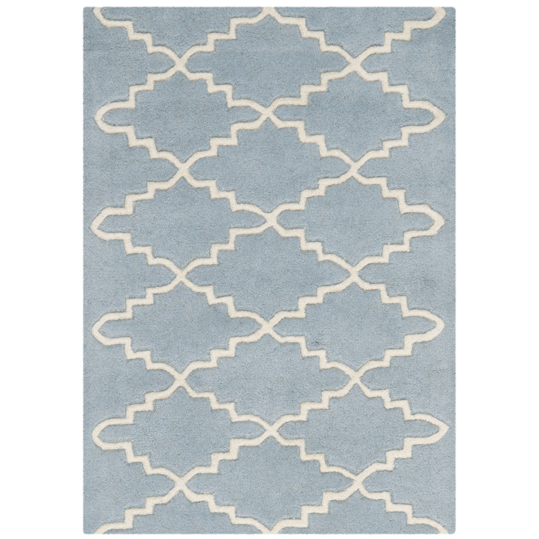 Carolene Hand Tufted Wool Geometric Rug
